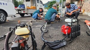 찾아가는 농업기계 순회 수리 호응