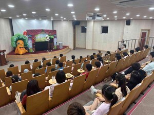 산중산중 천관문학 잔치 호응