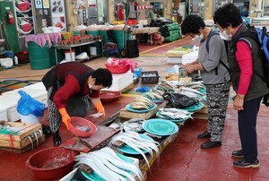 토요시장, 수산물 온누리상품권 환급행사